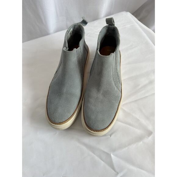 Toms Bryce Stone Grey Suede Slip On Sneaker Shoe Womens Size 6.5 - Picture 2 of 10
